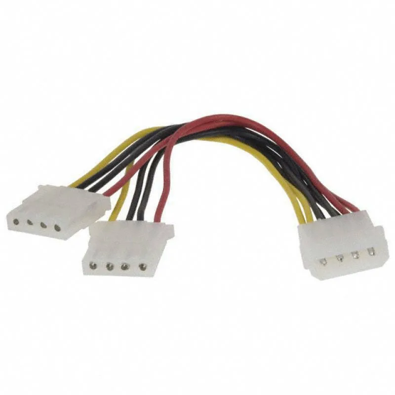 20220421173836_cablexpert_4_pin_molex_male_2x_4_pin_molex_female_cable_gm_psu1.jpeg Cablexpert 4-Pin Molex - 4-Pin Molex Cable 0.2m Πολύχρωμο PSU1 - Image 1