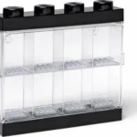 LEGO Παιδικό Κουτί Αποθήκευσης από Πλαστικό Display Case 8 Μαύρο 19.1x18.4x18.4cm 40650003