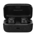 Sennheiser Momentum True Wireless 3 In-ear Bluetooth Handsfree Ακουστικά με Αντοχή στον Ιδρώτα και Θήκη Φόρτισης Black