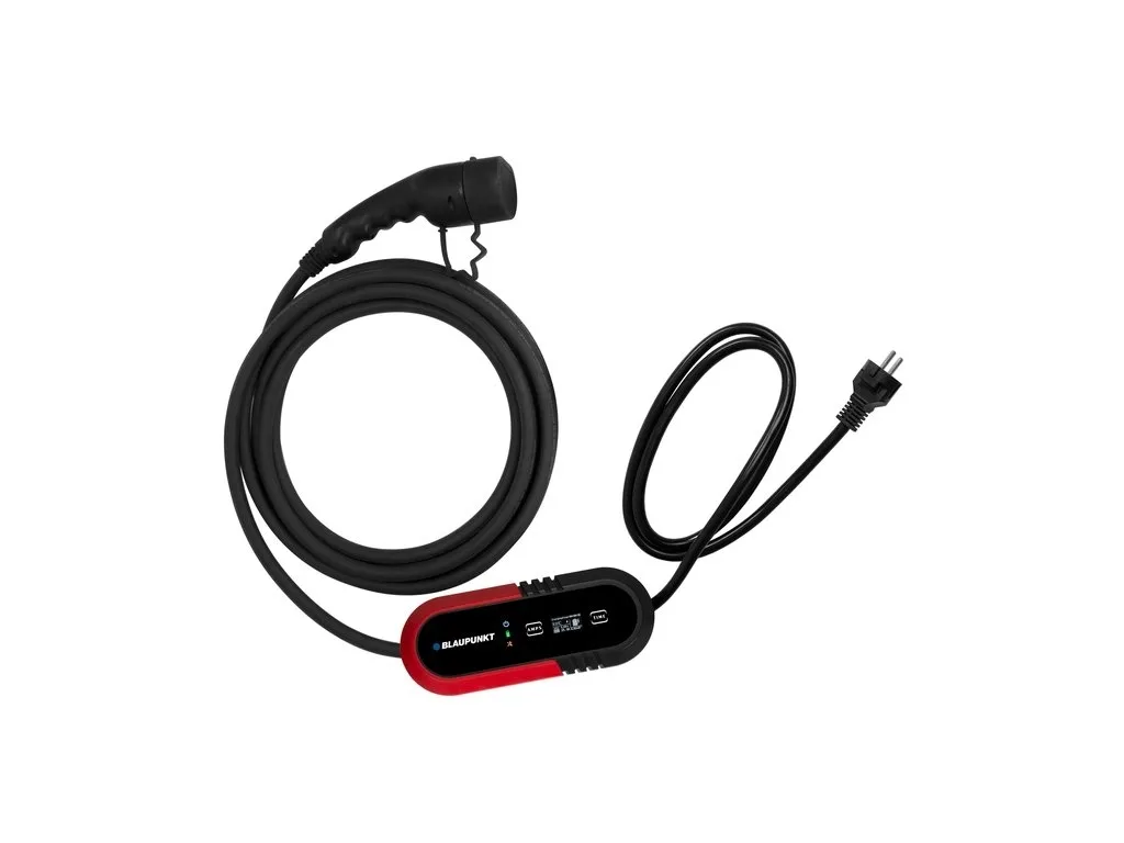 Blaupunkt P1PM2T2 Φορητός Μονοφασικός Σταθμός Φόρτισης 3.7kW με Ενσωματωμένο Καλώδιο Type 2 (0270060) - Image 1