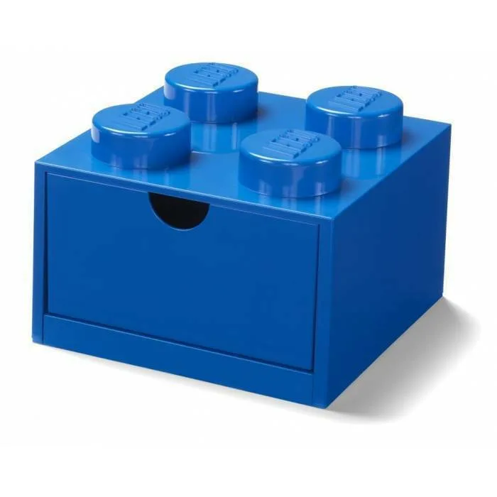 LEGO Παιδικό Κουτί Αποθήκευσης από Πλαστικό 4 Knobs Μπλε 15x15x11cm 40201731 - Image 1