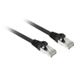 Sharkoon S/FTP Cat.7a (10Gbps) Καλώδιο Δικτύου Ethernet 0.5m Μαύρο