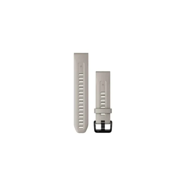 Garmin Quickfit 20 Λουράκι Σιλικόνης Light Sand (Fenix 5S/5S Plus/6S/6S Pro/7S/7S Pro/8 (43mm)) 010-13102-04