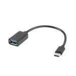Lanberg Μετατροπέας USB-C male σε USB-A female 1τμχ AD-OTG-UC-01