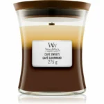 WoodWick Αρωματικό Κερί Trilogy σε Βάζο με Άρωμα Café Sweets Καφέ 275gr