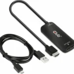 Club3D Μετατροπέας HDMI / micro USB male σε DisplayPort female 1τμχ CAC-1335