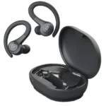 Jlab Go Air Sport In-ear Bluetooth Handsfree Ακουστικά με Αντοχή στον Ιδρώτα και Θήκη Φόρτισης Μαύρα