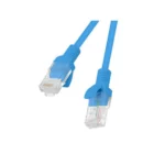 Lanberg U/UTP Cat.6 (Gigabit) Καλώδιο Δικτύου Ethernet 0.25m Μπλε PCU6-10CC-0025-B