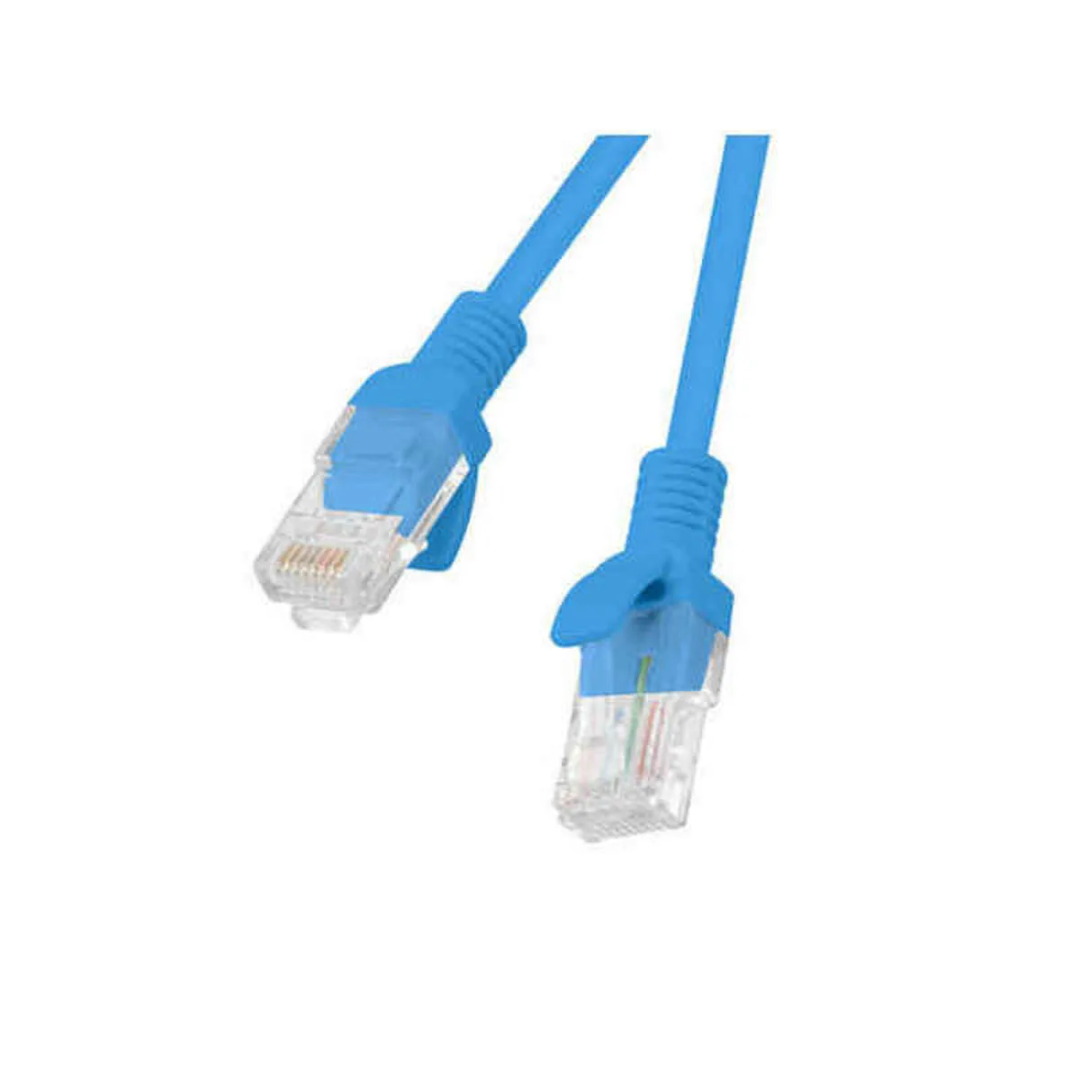 Lanberg U/UTP Cat.6 (Gigabit) Καλώδιο Δικτύου Ethernet 0.25m Μπλε PCU6-10CC-0025-B - Image 1
