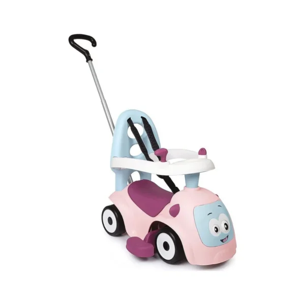 Smoby Maestro Αυτοκινητάκι Ride On με Χειρολαβή για 12+ μηνών Ροζ