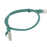 Lanberg U/UTP Cat.5e (Gigabit) Καλώδιο Δικτύου Ethernet 0.5m Πράσινο PCU5-10CC-0050-G