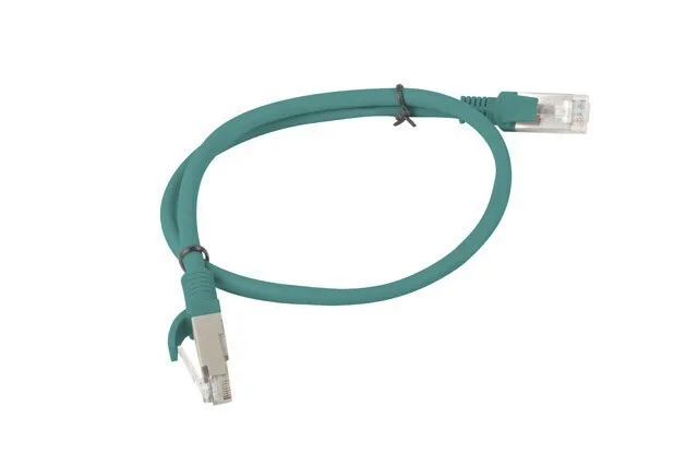 20221104171023_8d55759a.jpeg Lanberg U/UTP Cat.5e (Gigabit) Καλώδιο Δικτύου Ethernet 0.5m Πράσινο PCU5-10CC-0050-G - Image 1