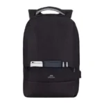 Rivacase Prater 7562 Αδιάβροχη Τσάντα Πλάτης για Laptop 15.6" με Θύρα USB σε Μαύρο χρώμα