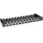 Equip Patch Panel Keystone για Rack 1U 19" 24 Θυρών Μαύρο 769225