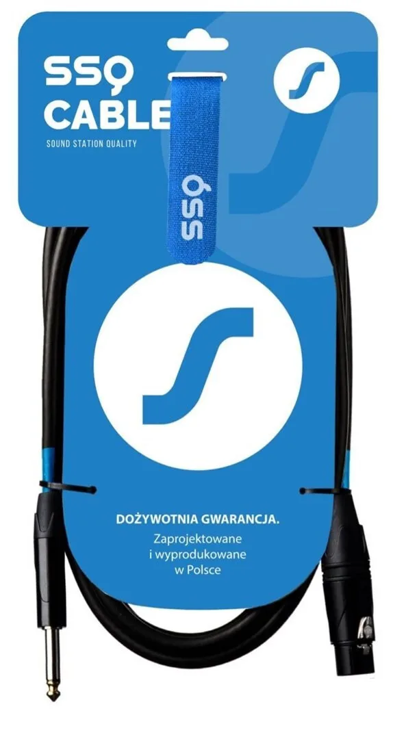 20230127104231_cable_xlr_female_6_3mm_male_mayro_1m_ss_1436.jpeg Cable XLR female - 6.3mm male Μαύρο 1m (SS-1436) - Image 1