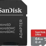 Sandisk Ultra microSDHC 64GB U1 A1 UHS-I 140MB/s