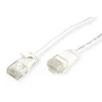 Lanberg U/UTP Cat.5e (Gigabit) Καλώδιο Δικτύου Ethernet 3m Λευκό PCU5-10CC-0300-W