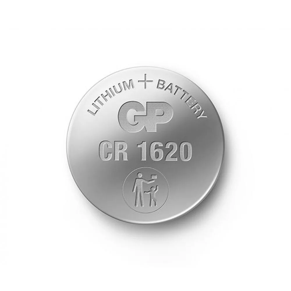 20230313114117_gp_batteries_mpataria_lithiou_rologion_cr1620_3v_1tmch.jpeg GP Batteries Μπαταρία Λιθίου Ρολογιών CR1620 3V 1τμχ - Image 1