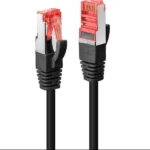 Lindy S/FTP Cat.6 (Gigabit) Καλώδιο Δικτύου Ethernet 5m Μαύρο 47781
