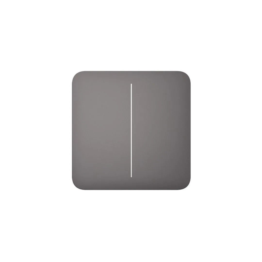 20230419160911_ajax_systems_solo_button_metopi_diakopti_fotismou_2_theseon_se_gri_chroma_but_079.jpeg Ajax Systems Solo Button 2-Gang Μετώπη Διακόπτη Φωτισμού σε Γκρι Χρώμα BUT.079 - Image 1