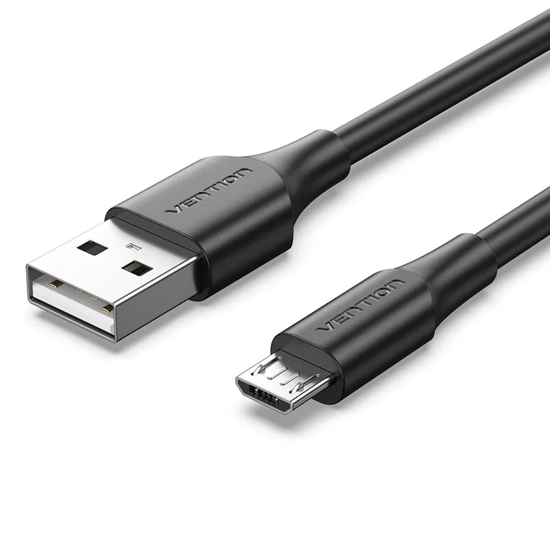 Vention Regular USB 2.0 to micro USB Cable Μαύρο 0.5m (CTIBD) - Image 1