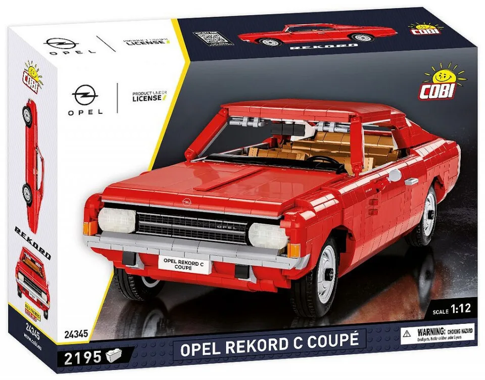 20230522115123_cobi_touvlakia_opel_rekord_c_coupe_gia_11_eton_2195tmch_2195.jpeg Cobi Τουβλάκια Opel Rekord C Coupe για 11+ Ετών 2195τμχ COBI-24345 - Image 1