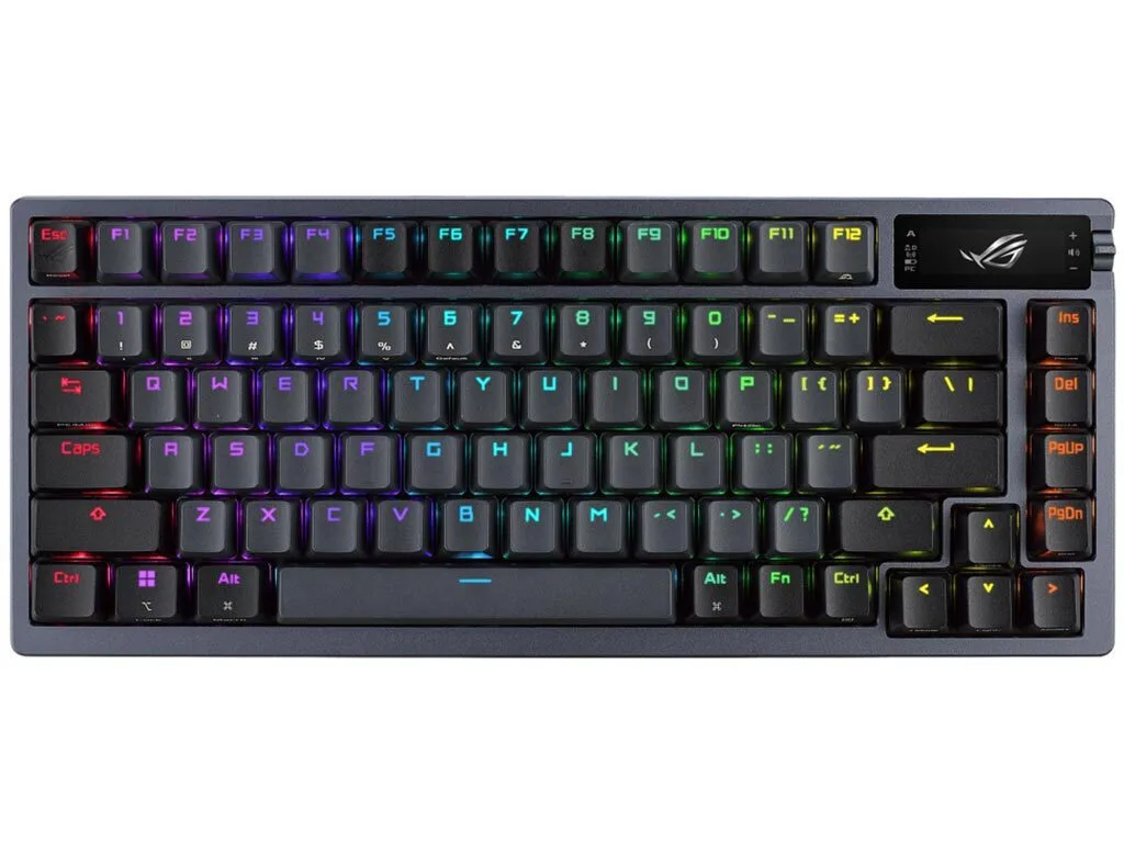Asus ROG Azoth Ασύρματο Gaming Πληκτρολόγιο 75% με ROG NX Red διακόπτες και RGB φωτισμό (Αγγλικό US) - Image 1