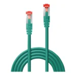 Lindy S/FTP Cat.6 (Gigabit) Καλώδιο Δικτύου Ethernet 1m Πράσινο 47747