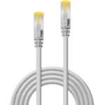 Lindy S/FTP Cat.6a (Gigabit) Καλώδιο Δικτύου Ethernet 0.3m Γκρι 47260