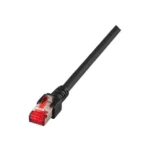 EFB S/FTP Cat.6 (Gigabit) Καλώδιο Δικτύου Ethernet 0.5m Μαύρο K5515.0,5