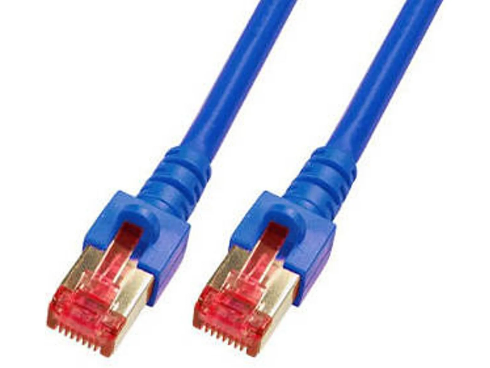 EFB S/FTP Cat.6 (Gigabit) Καλώδιο Δικτύου Ethernet 1m Μπλε K5513.1 - Image 1
