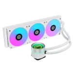 Lian Li Galahad II Trinity 360 Υδρόψυξη AIO CPU με 3 Ανεμιστήρες 120mm και ARGB Φωτισμό Λευκή