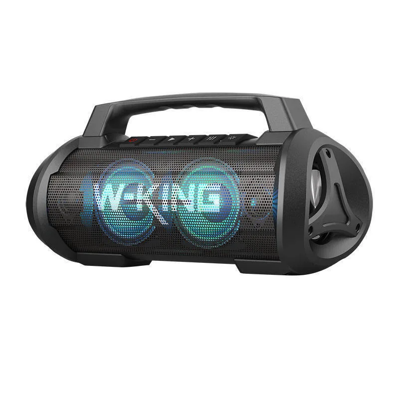 20230901144553_w_king_icheio_bluetooth_60w_mayro.jpeg W-King D10 Ηχείο Bluetooth 60W με Διάρκεια Μπαταρίας έως 42 ώρες Μαύρο - Image 1