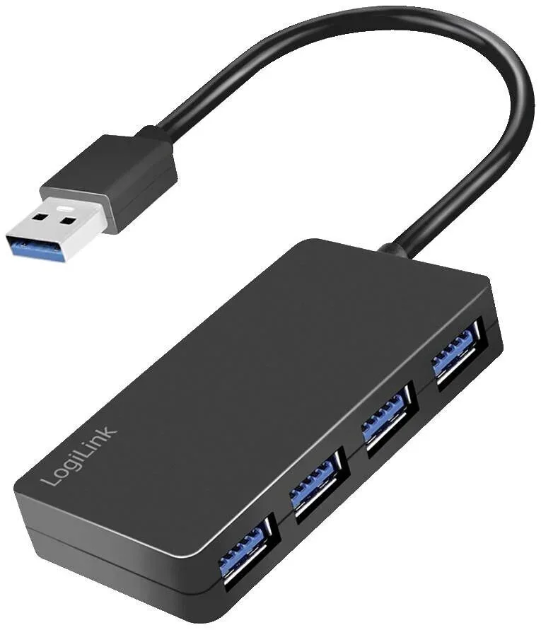 20230906150957_logilink_usb_3_2_hub_4_thyron_me_syndesi_usb_a_ua0396.jpeg LogiLink Hub 4 Θυρών USB 3.2 με σύνδεση USB-A UA0396 - Image 1