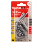 fischer Sx Ούπα Πλαστικό 8x40mm 10τμχ 568122