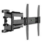Gembird WM-58ST-01 Βάση Τηλεόρασης Τοίχου με Βραχίονα έως 58" και 36kg Μαύρο