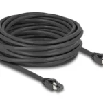 DeLock S/FTP Cat.8.1 Καλώδιο Δικτύου Ethernet 10m Μαύρο 80237