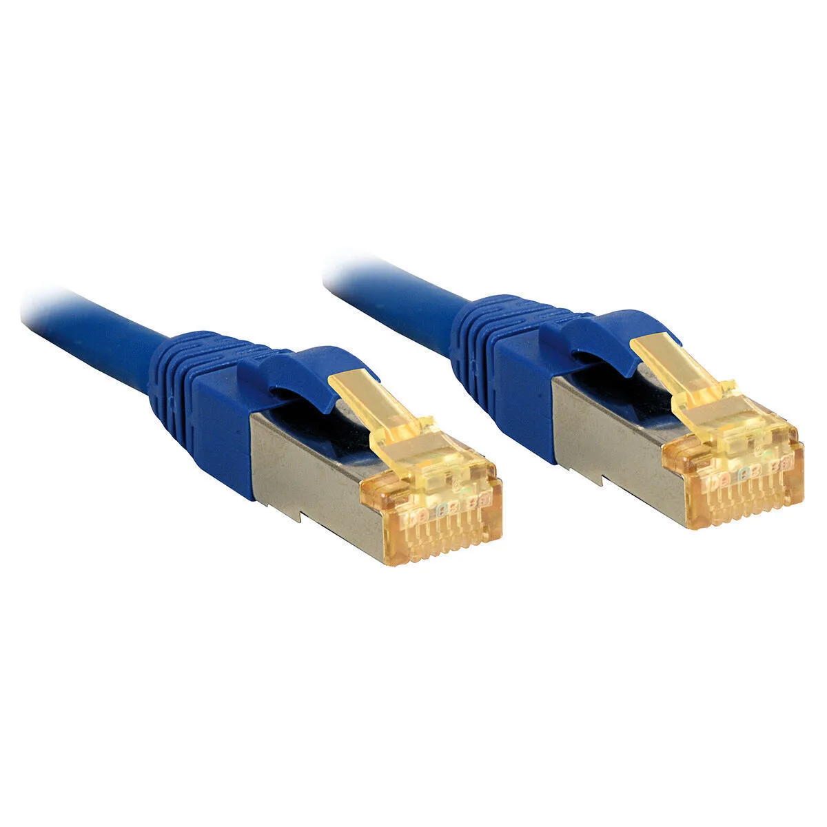 Lindy S/FTP Cat.6 (Gigabit) Καλώδιο Δικτύου Ethernet 1m Μπλε 47277 - Image 1