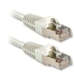 Lindy S/FTP Cat.6 (Gigabit) Καλώδιο Δικτύου Ethernet 1m Λευκό 47192