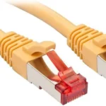 Lindy S/FTP Cat.6 (Gigabit) Καλώδιο Δικτύου Ethernet 5m Κίτρινο 47766