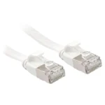 Lindy U/FTP (STP) Cat.6a (Gigabit) Καλώδιο Δικτύου Ethernet 10m Λευκό 47545