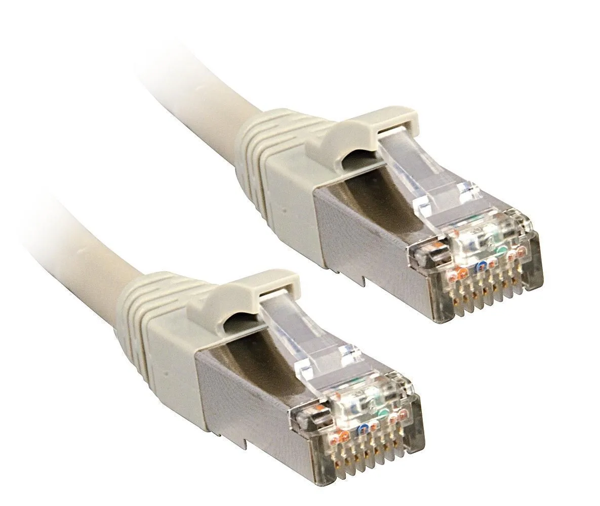Lindy U/FTP (STP) Cat.6 (Gigabit) Καλώδιο Δικτύου Ethernet 7.5m Γκρι 47247 - Image 1