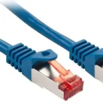 Lindy S/FTP Cat.6 (Gigabit) Καλώδιο Δικτύου Ethernet 0.3m Μπλε 47350