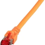EFB S/FTP Cat.6 (Gigabit) Καλώδιο Δικτύου Ethernet 1m Πορτοκαλί K5516.1