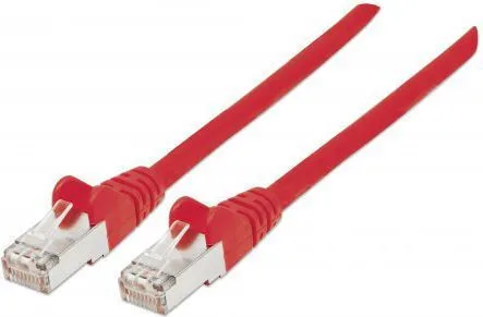 Intellinet S/FTP Cat.7 (10Gbps) Καλώδιο Δικτύου Ethernet 2m Κόκκινο 740821 - Image 1