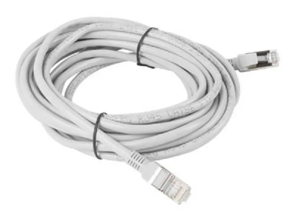 Lanberg U/UTP Cat.5e (Gigabit) Καλώδιο Δικτύου Ethernet 5m Γκρι PCF5-10CC-0500-S - Image 1