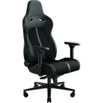 Razer Enki Pro Καρέκλα Gaming Δερματίνης με Ρυθμιζόμενα Μπράτσα Μαύρο/Πράσινο