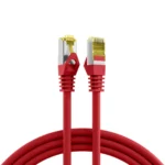 EFB S/FTP Cat.7 (10Gbps) Καλώδιο Δικτύου Ethernet 0.25m Κόκκινο MK7001.0,25R