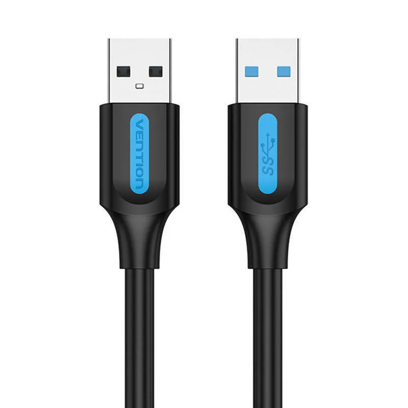 Vention USB 3.0 Cable USB-A male - USB-A male Μαύρο 2m CONBH - Image 1