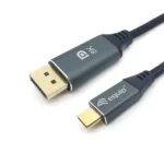 Equip USB 2.0 Cable USB-C male - DisplayPort Γκρι 2m 133422